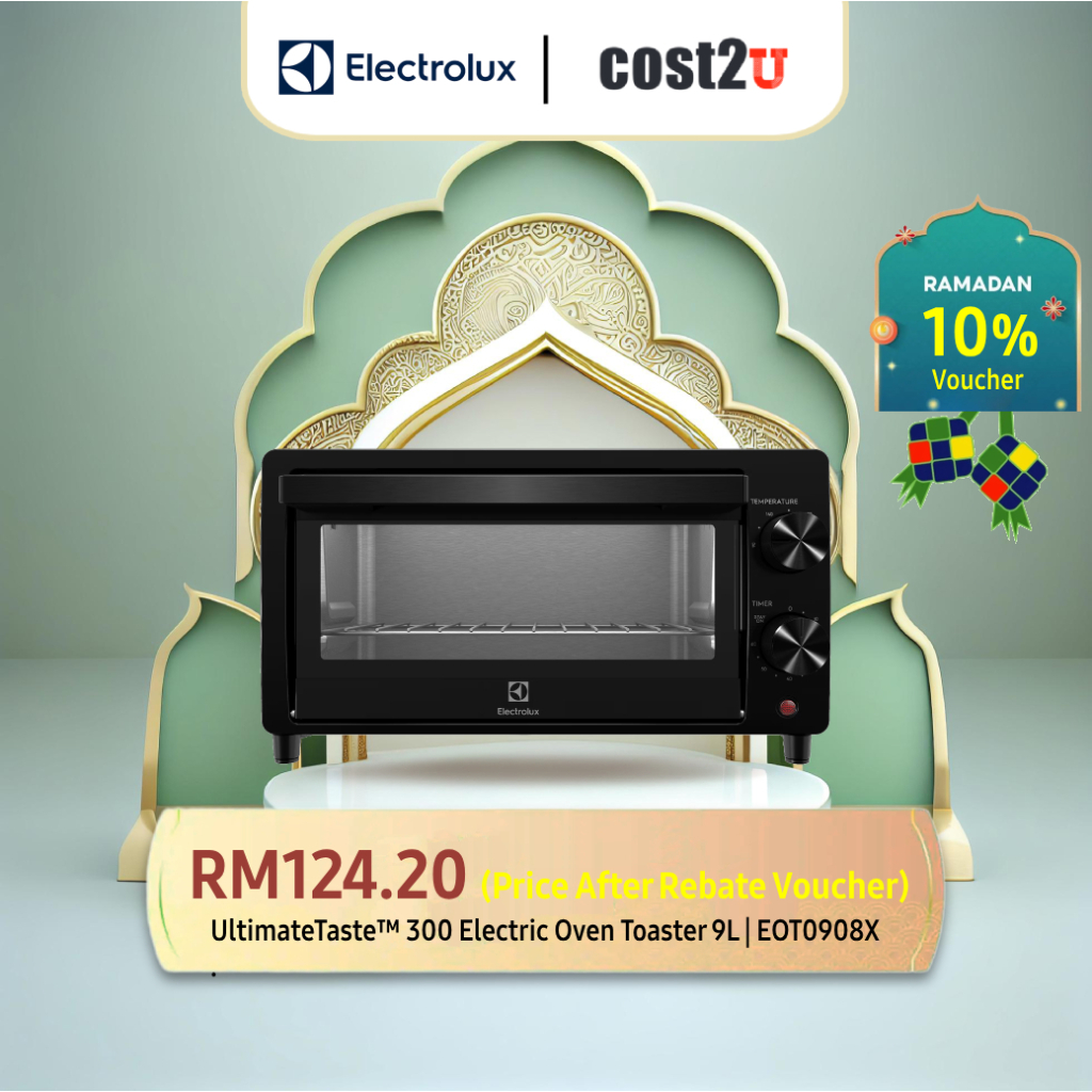 [Bubble Packing] Electrolux UltimateTaste™ 300 9L Electric Oven Toaster