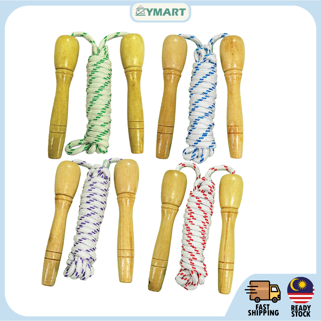 [VALUE] Skipping Rope Cotton (7ft/9ft), Colourful Jump Rope | Gym ...