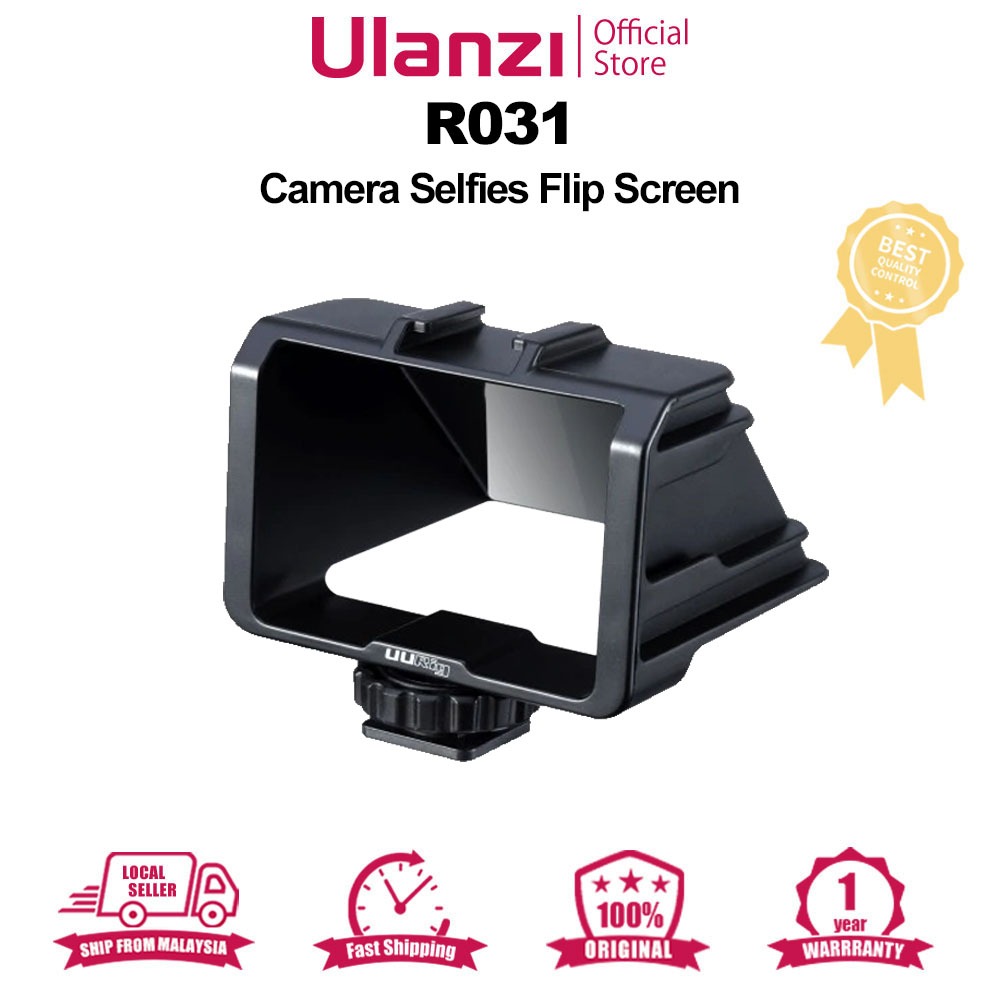 Ulanzi UURig R031 Camera Selfies Flip Screen Shopee Malaysia