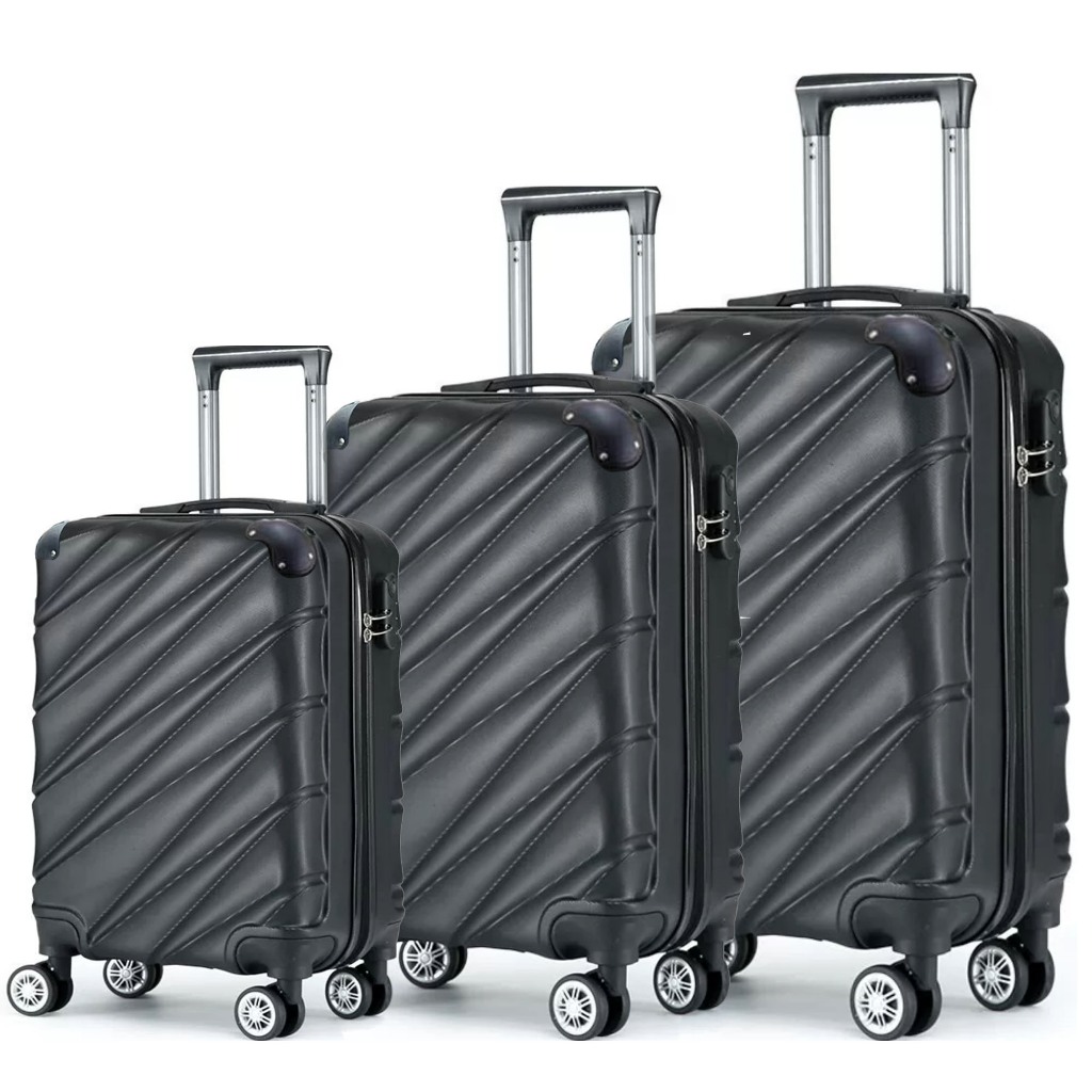 【Local Warranty】 20/24/28 inch Expandable build in lock hard case