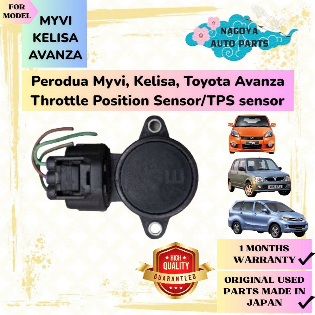Perodua Myvi, Kelisa, Toyota Avanza Throttle Position Sensor/TPS sensor ...