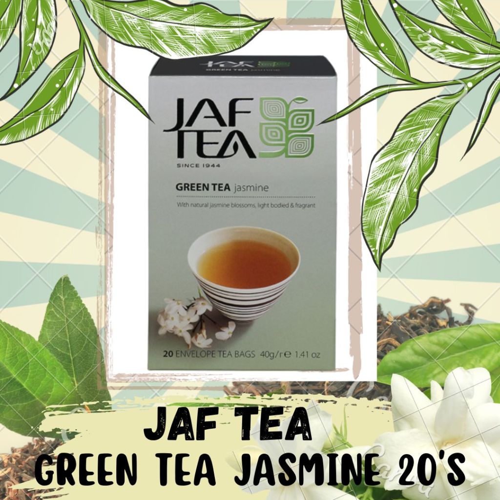 JAF TEA 20'S - GREEN TEA JASMINE | Shopee Malaysia