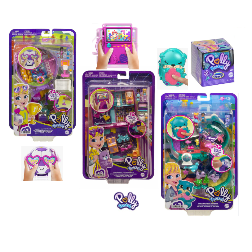 Polly Pocket Sand Secrets Scene Assortment / Polly Pocket otter ...