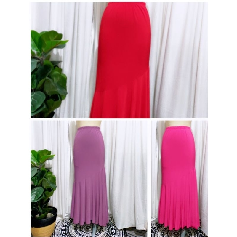 Skirt Butterfly potongan senget dan kembang di bawah | Shopee Malaysia