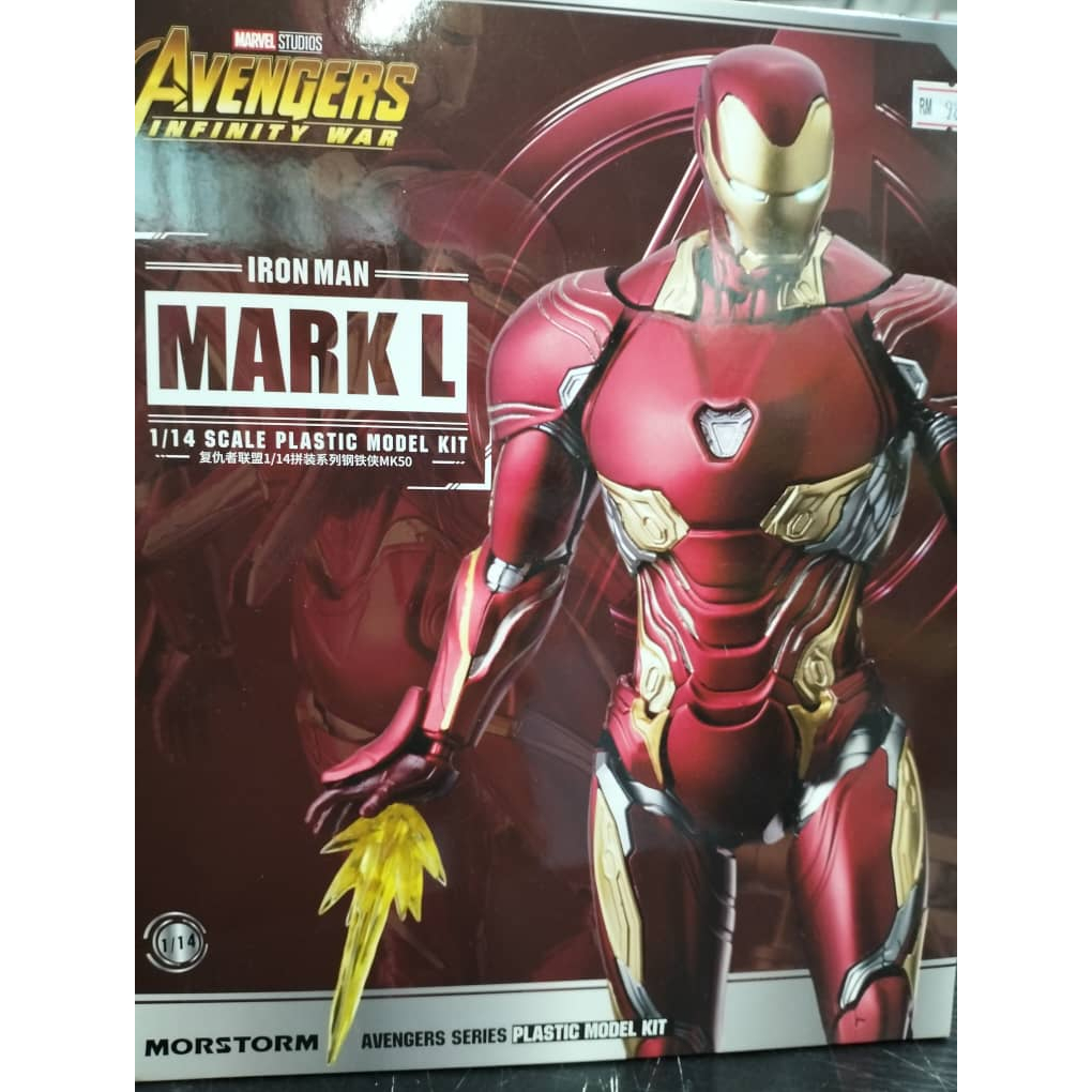 (READY STOCK) MORSTOM MARVEL AVENGERS INFINITY WAR 1/14 SCALE PLASTICK