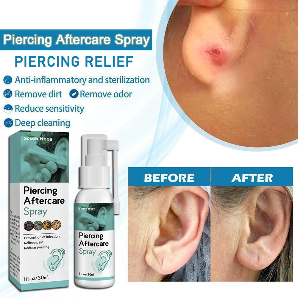 Piercing Aftercare Spray After Ear Piercing Care Solution Disinfecting