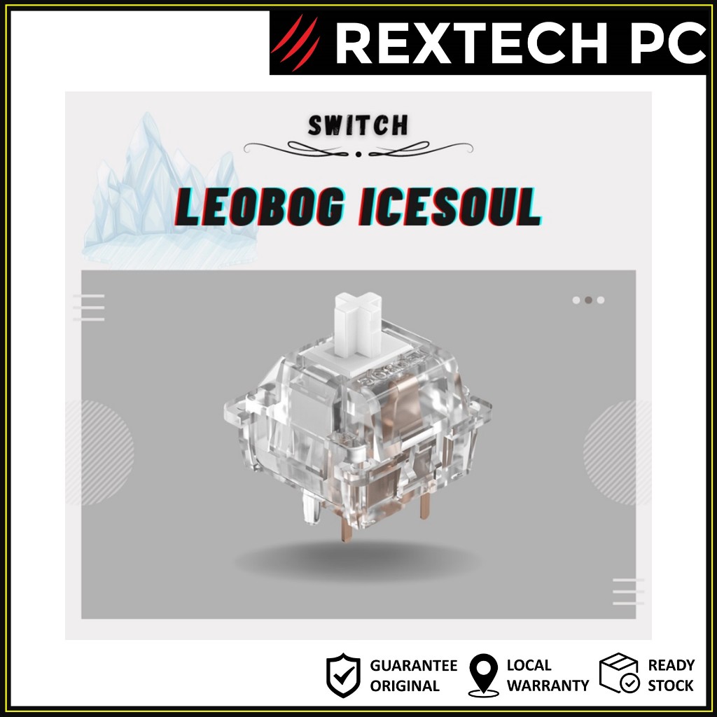 Leobog Icesoul / Leobog Crystal 45g Tactile Switches Switch for ...