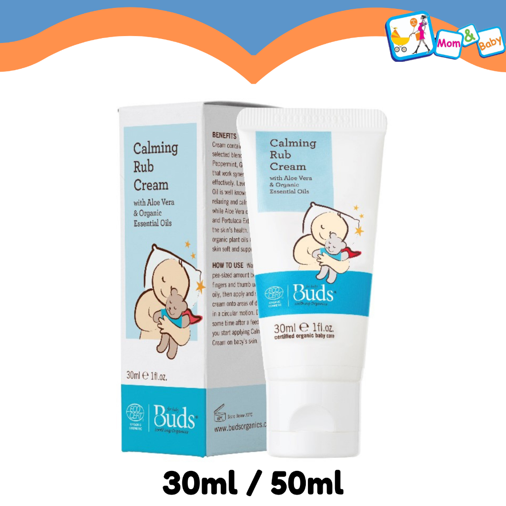 BUDS BSO Soothing Organics Calming Rub Cream Tube (30ml) | Shopee Malaysia