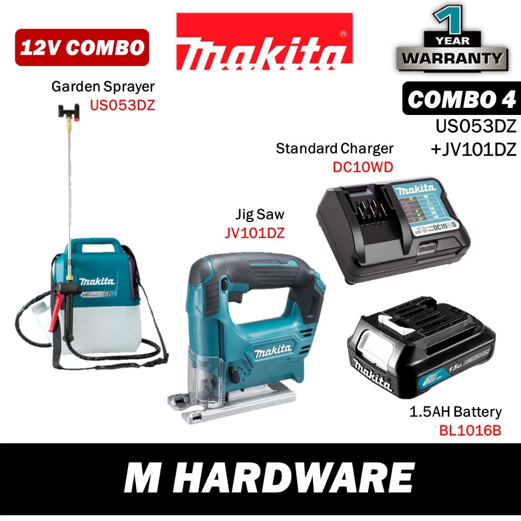 Attrezzi Per Fai Da Te Makita JV101DZ Caladora 10.8V - 12V - 9