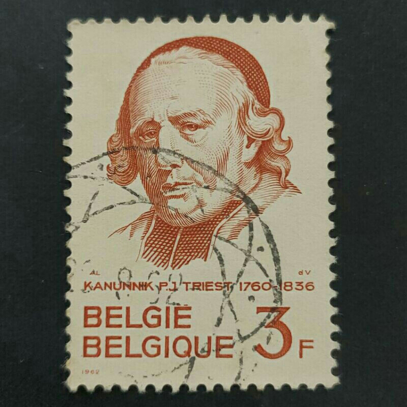 1962 Stamp Belgium-Complete Unique Used Stamp-3F Canon Pierre-Joseph ...