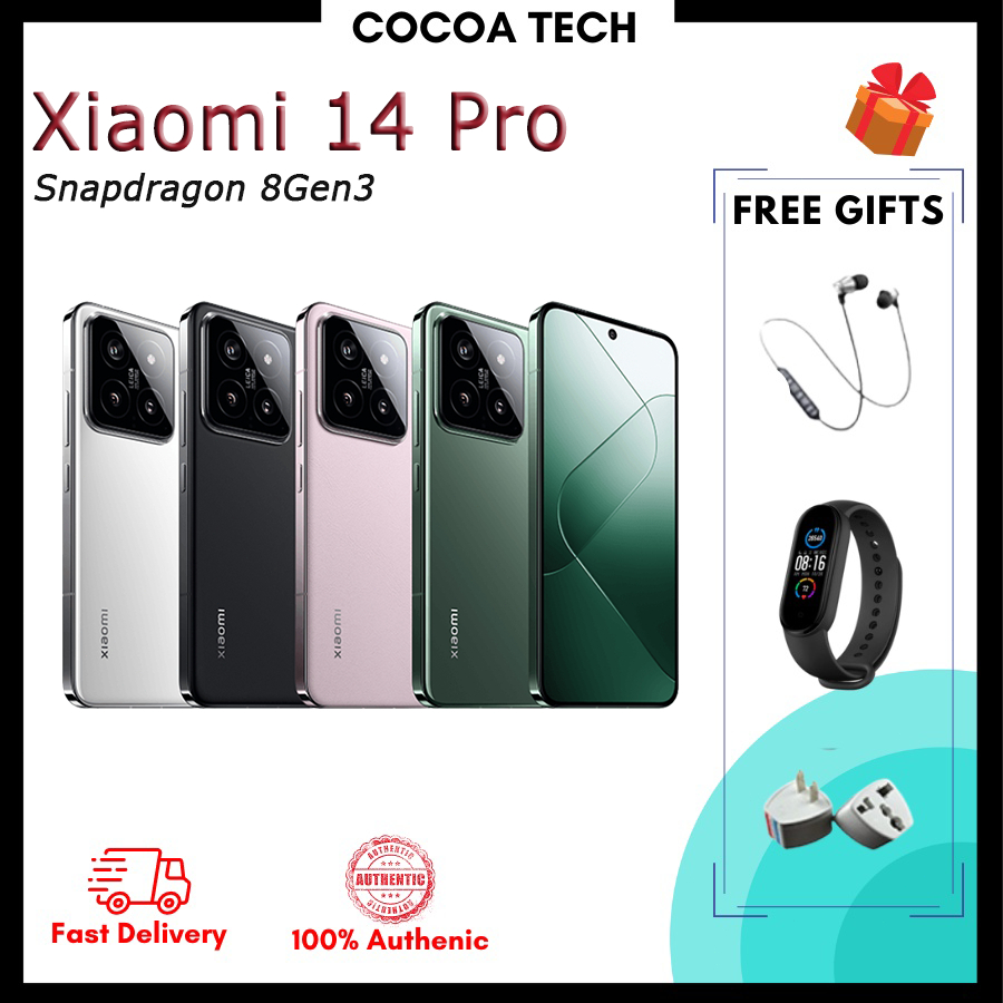 (Newest) Xiaomi 14 / Xiaomi 14 Pro Snapdragon 8Gen3 120Hz AMOLED 120W Fast  Charging Dual Sim 4600mAh Mi 14 Smartphone