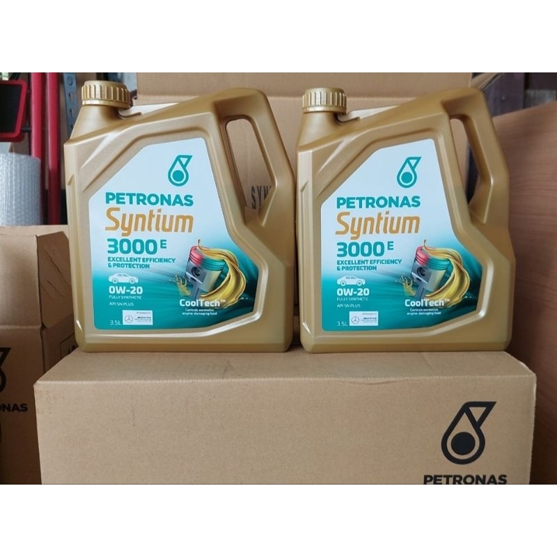 PETRONAS SYNTIUM 3000 E 0W-20 3.5L | Shopee Malaysia