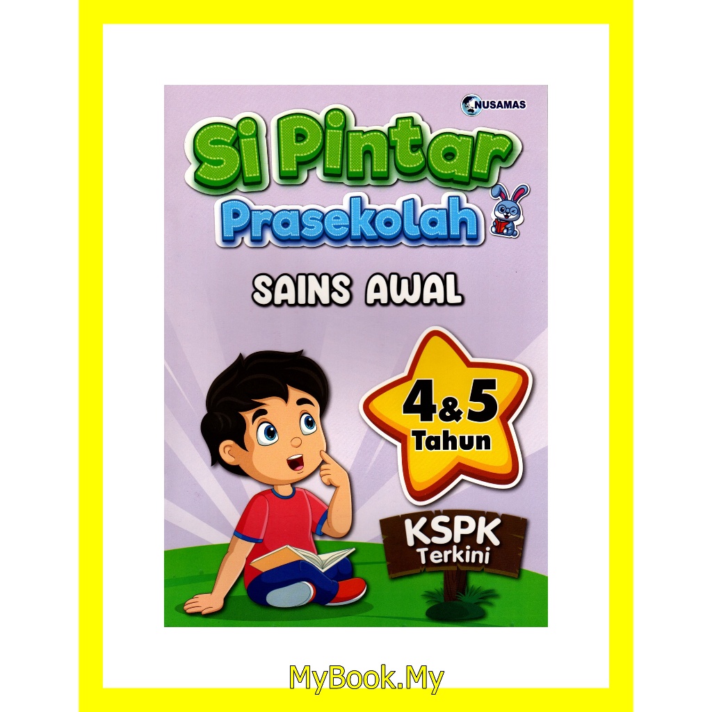 *BARU* MyB Buku Latihan : Si Pintar 4&5 Tahun Prasekolah Sains Awal ...