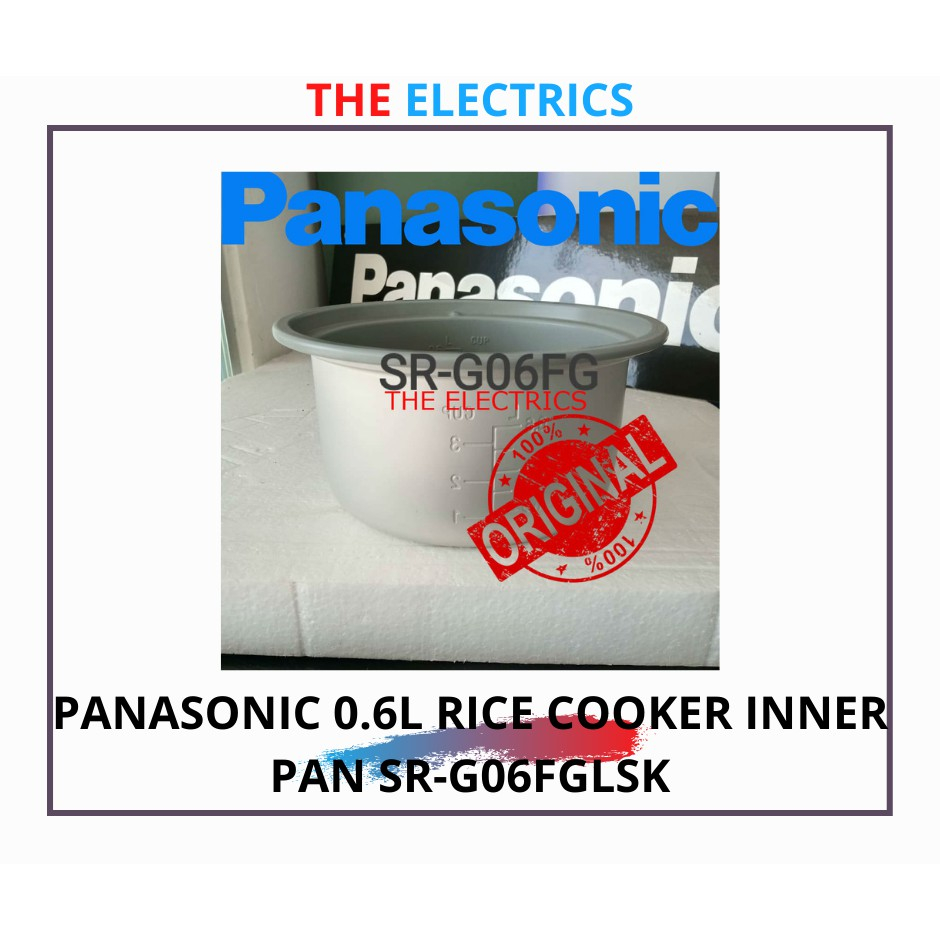 [SPARE PARTS] PANASONIC ORIGINAL 0.6L RICE COOKER INNER PAN SRG06FG