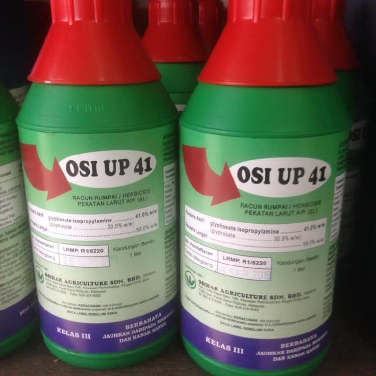 1lit. / Racun Osi-Up41 / Racun Rumpai / Racun Rumput / Tahan Lama ...
