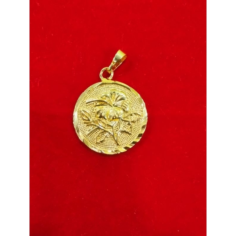 Loket Duit Bunga Raya Emas Bangkok 24K | Shopee Malaysia