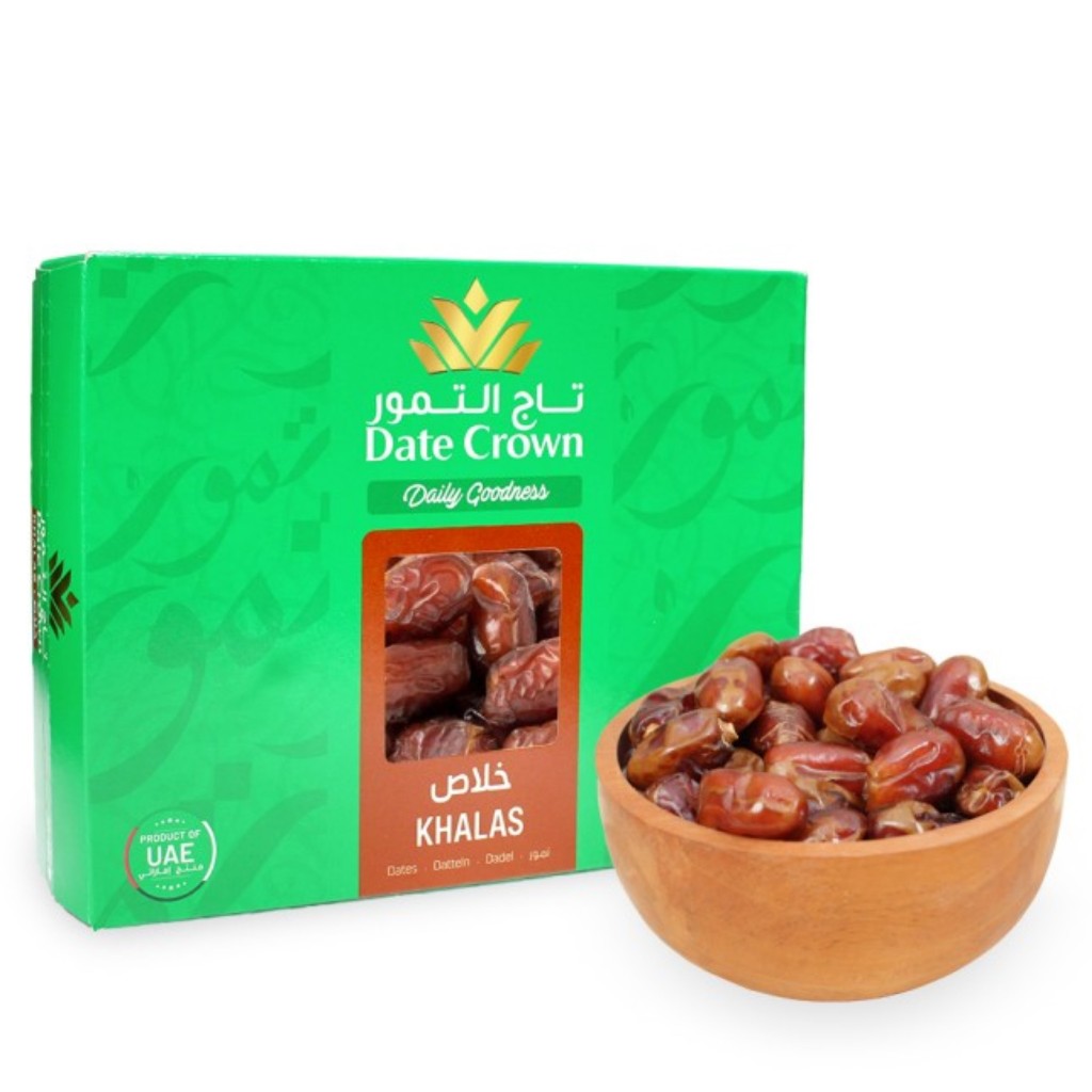 Date Crown (Kurma) Dates Khalas 1kg, from UAE (Assorted) Shopee Malaysia