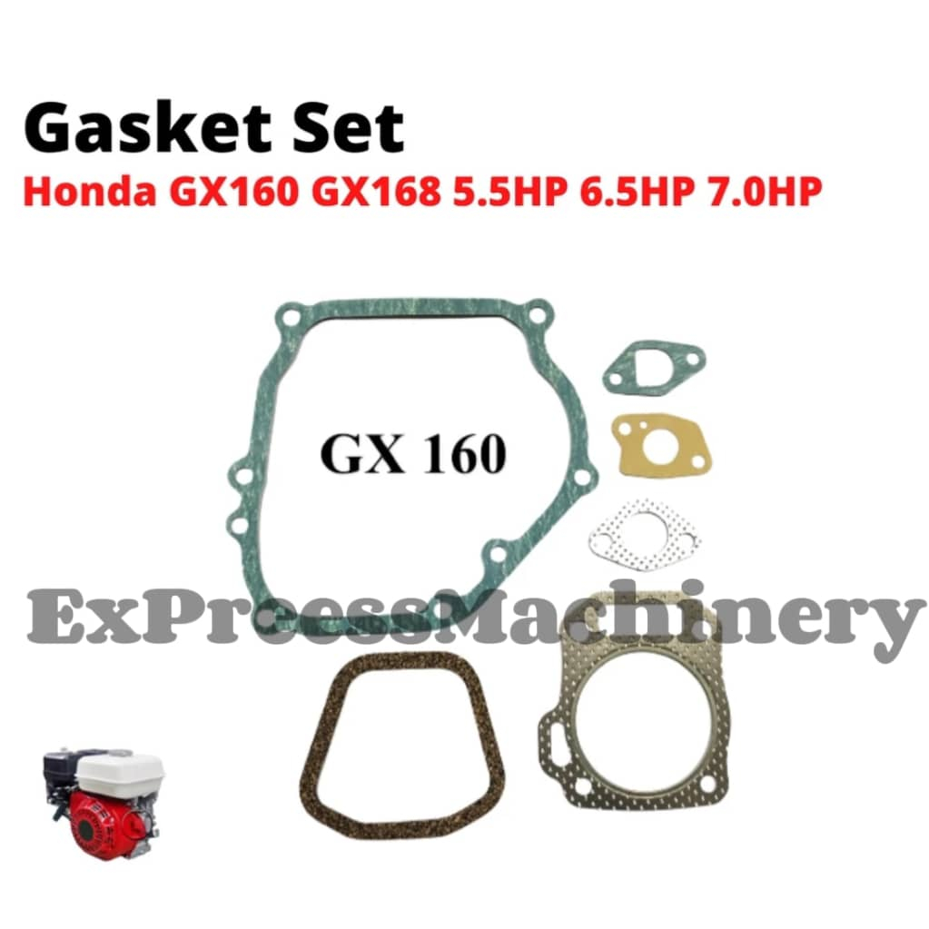 Predator 212 Head Cylinder Head Gasket Kit For Honda GX160 GX200 - 12251-ZF1-800 Replacement 5.5HP 6.5HP Engine Parts Predator 212 Exhaust Gasket