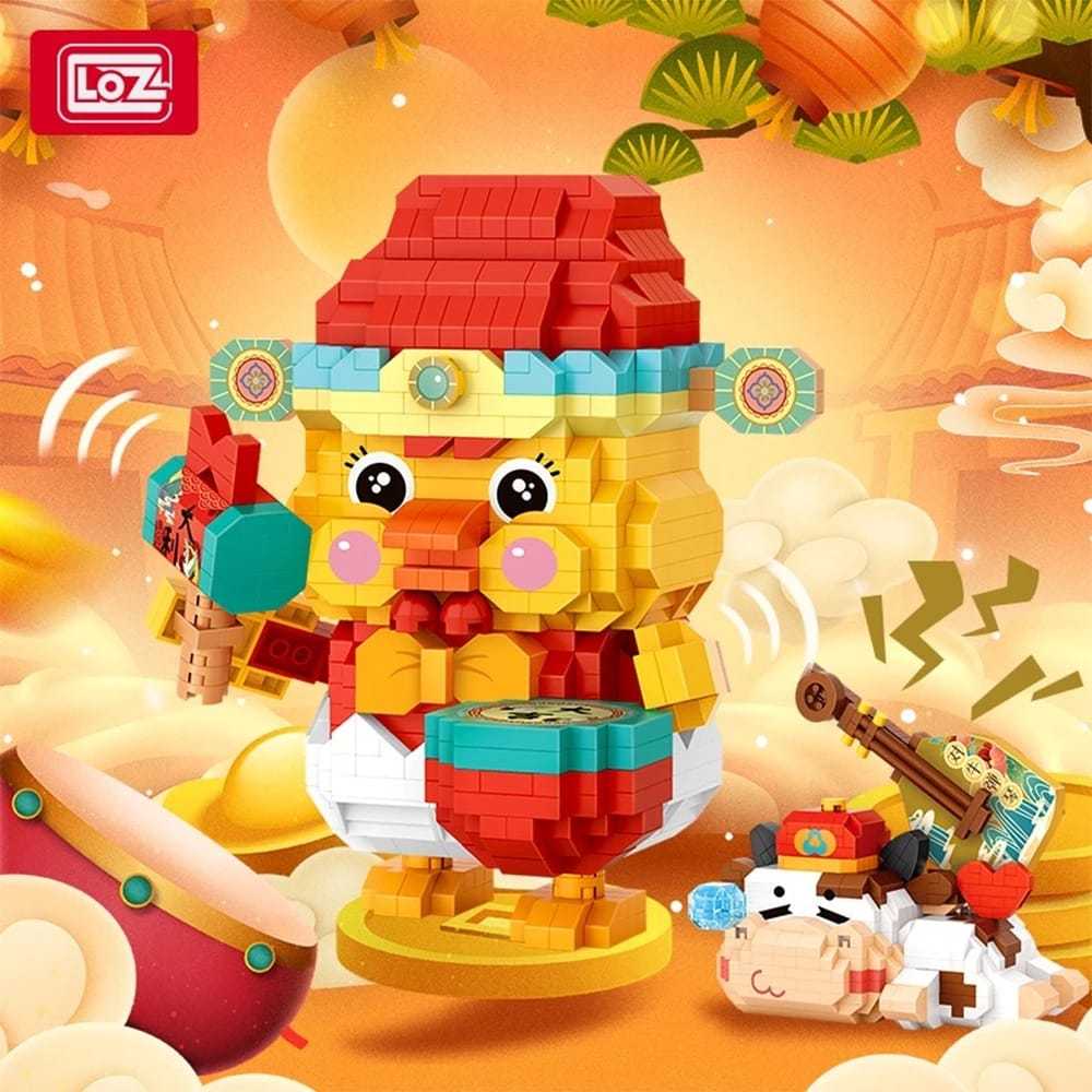 SPECIAL OFFER LOZ MINI CNY SERIES : LUCKY CHICKEN BUILDING BLOCK(9274-L ...