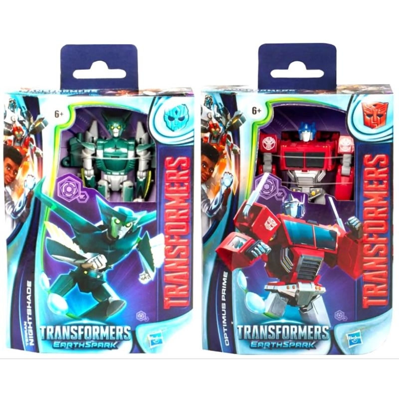 Transformers EarthSpark Grimlock Nightshade Terran Twitch Megatron ...