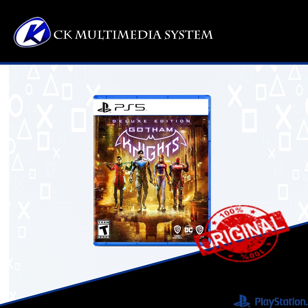 Ps5 Gotham Knights Deluxe Edition R3 Eng Chn Version Shopee Malaysia