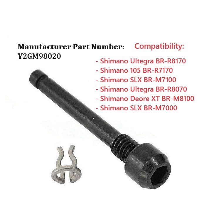 Shimano Pad Retaining Bolt Pad Axle Snap Ring Y8J798060 XTR