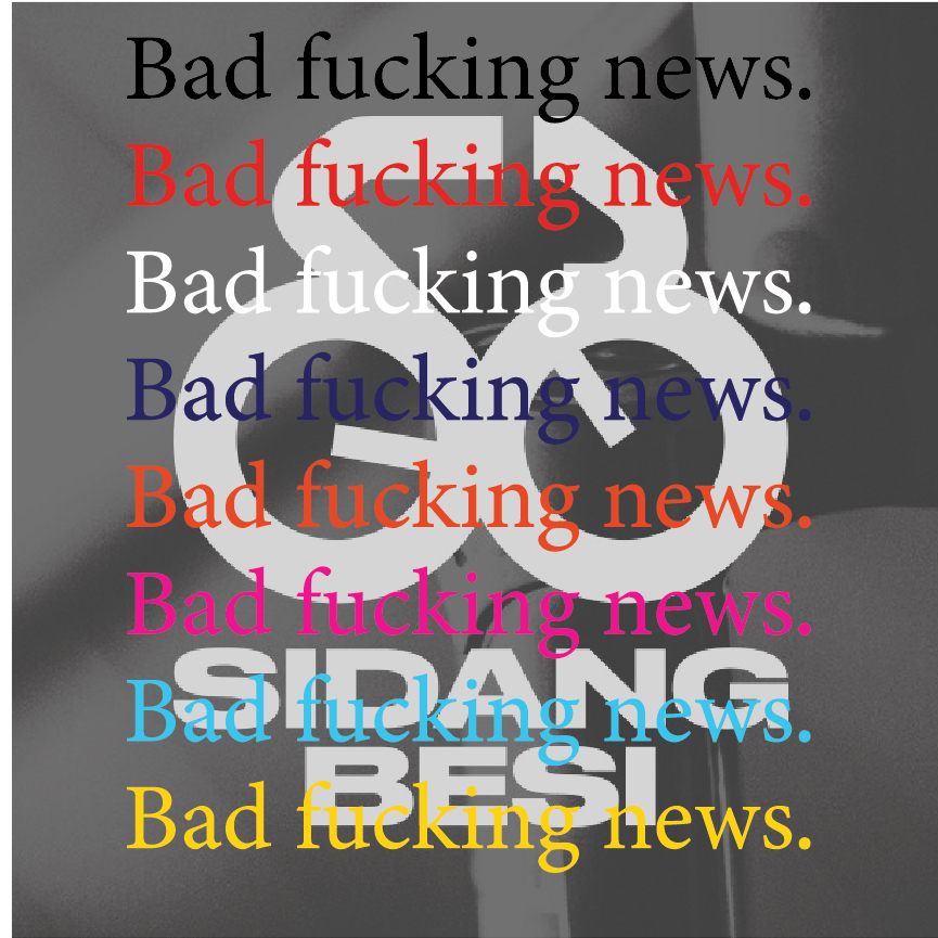 Bad Fucking New Decals Sticker For Fixed Gear Fixie Shopee Malaysia