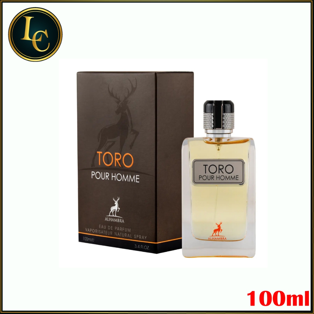 TORO POUR HOMME 100ML BY MAISON ALHAMBRA EDP PERFUME SPRAY 100% ...