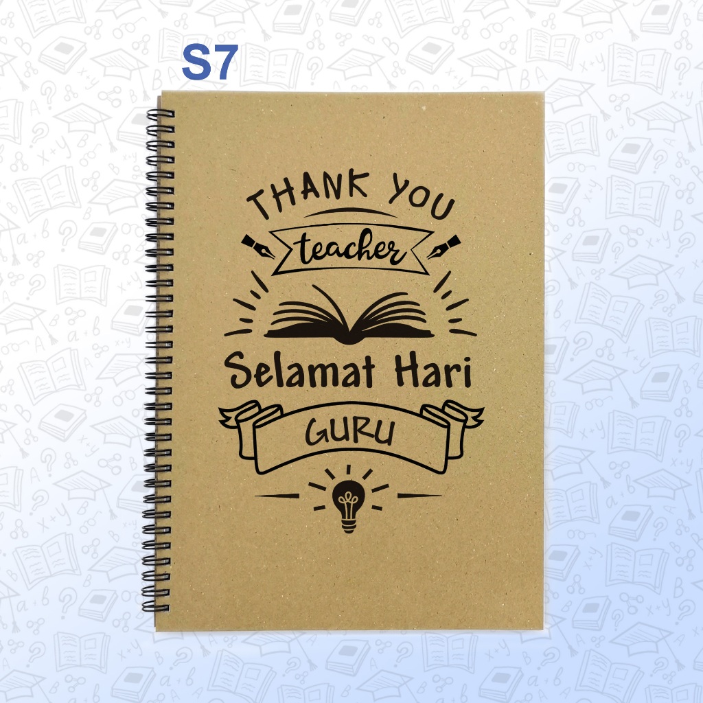 Ready A A Teacher S Day Pages Notebook Buku Nota Terima Kasih