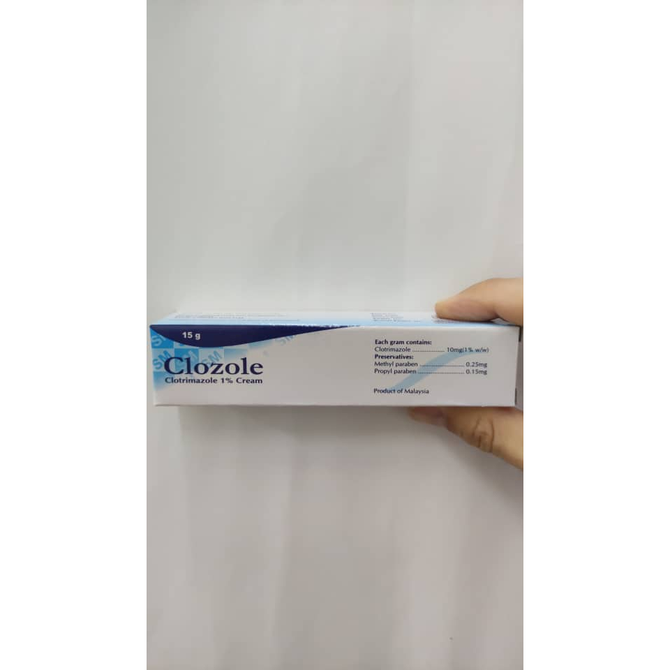 Clozole Clotrimazole Cream 15g | Shopee Malaysia