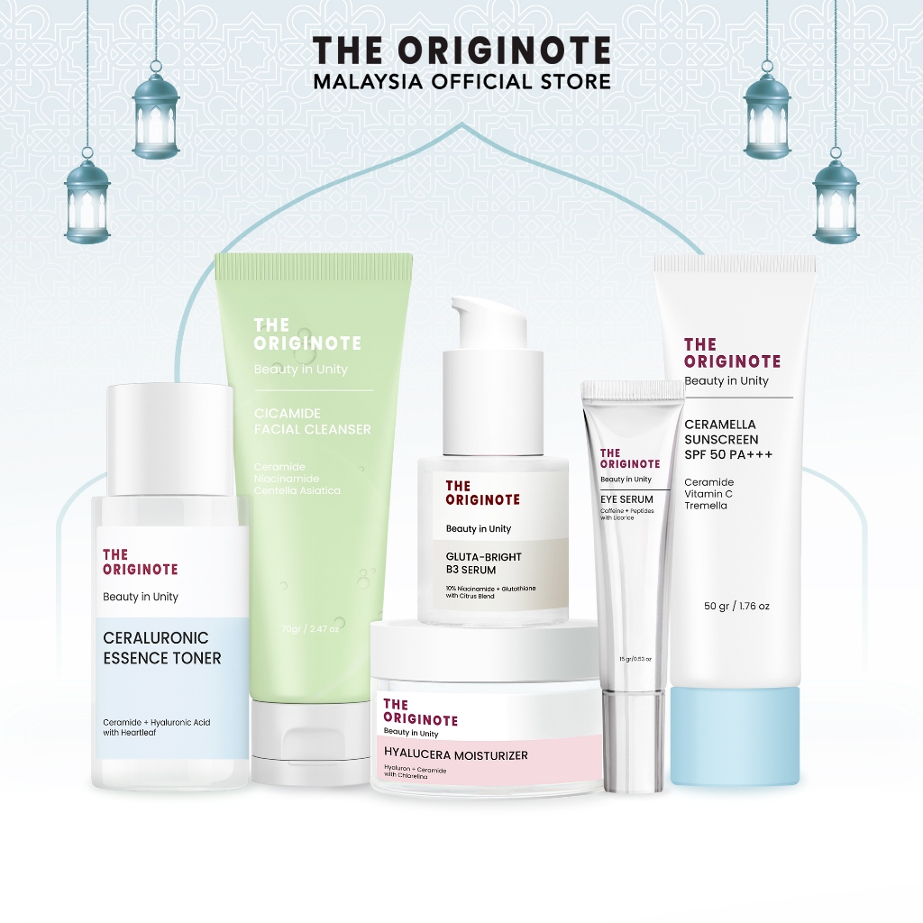SPECIAL BUNDLE 6in1 The Originote KIT Facial Wash Toner Serum