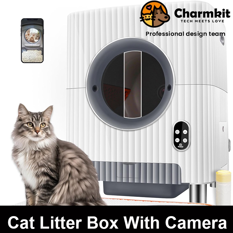 Loki Charmkit First Automatic Cat Litter Box With Air and Camera