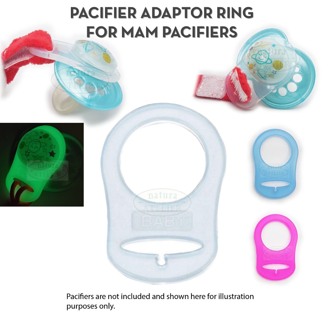 Pacifier Clip It Mam Pacifier Ring Sleepytot Adapter Twin Pack