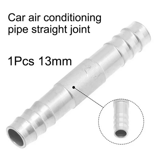 A/C Hose Barb Straight Splice Push-in Fitting Aluminum #6#8#10#12, Set