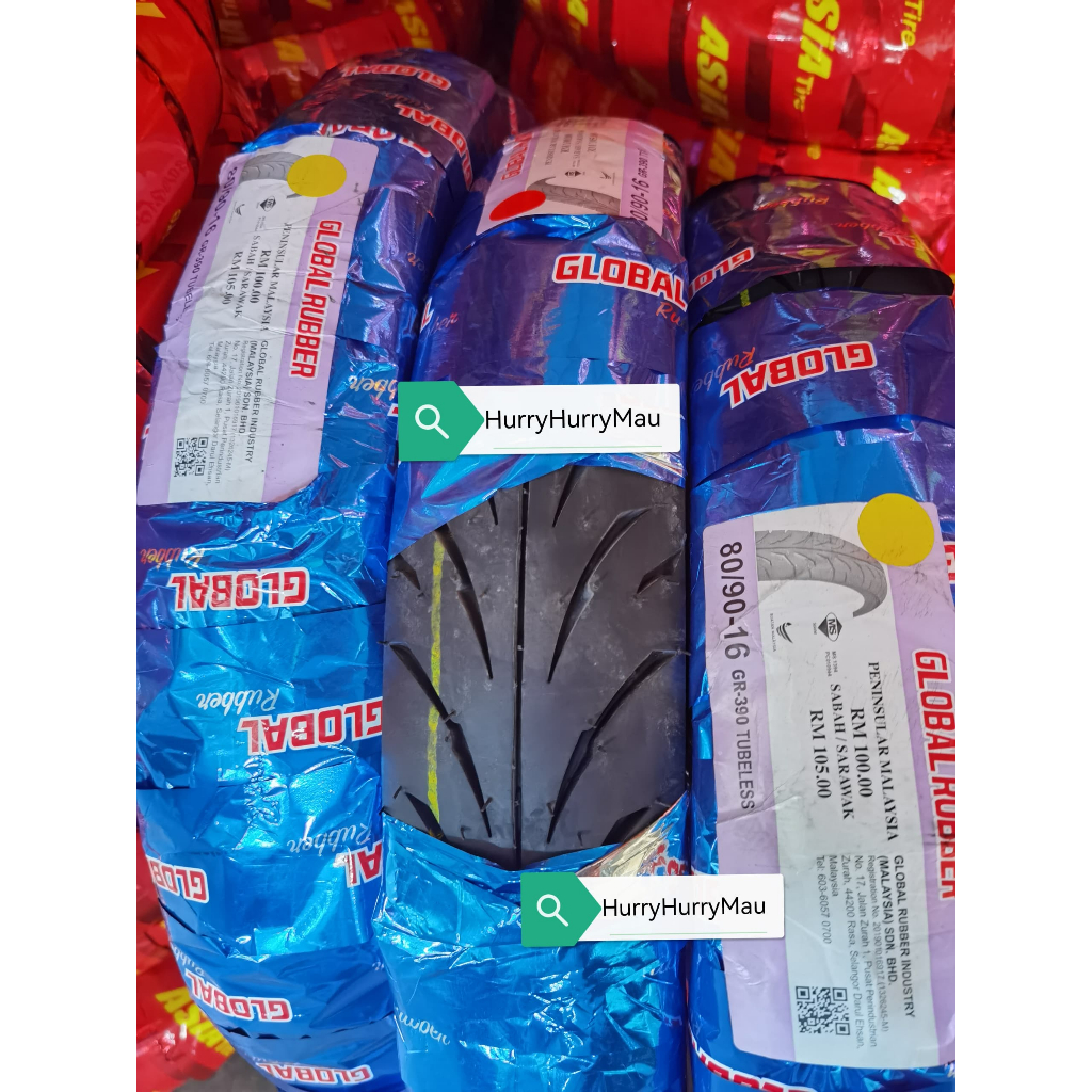 10" Electric Vehicle Tire - Tubeless Rubber Replacement (10x6.00-5.5/6)