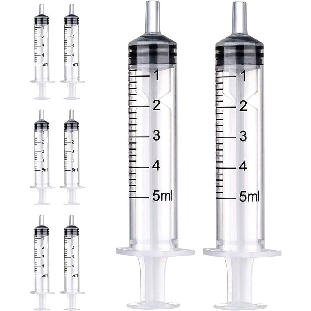Lifelong Matrix Sterile Hypodermic Single Use Syringe 5ML 1S Luer Slip ...