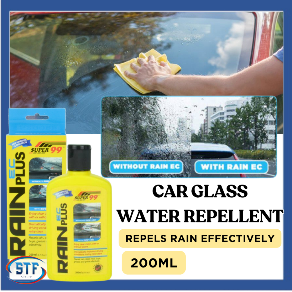 Rain X SUPER 99 RAIN EC PLUS Original Glass Water Repellent 200ml MADE IN MALAYSIA Shopee Malaysia
