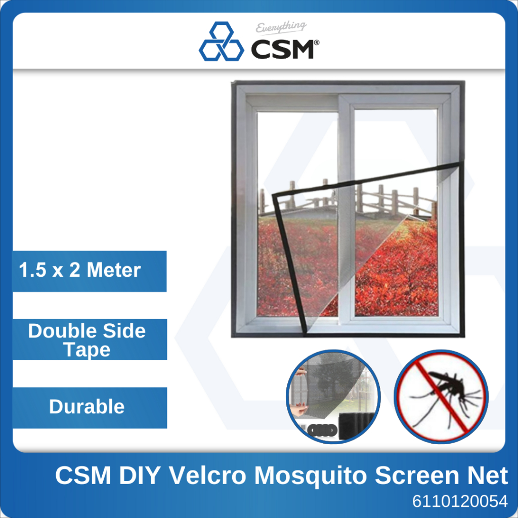 Self-adhesive Mosquito Net Anti Mosquito Bug Insect Curtain Mesh Home ...