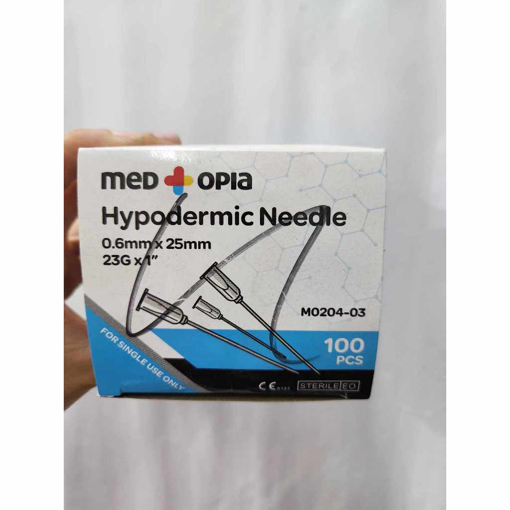 BERGAMOT M0204 Medtopia Hypodermic Syringes Needle 18G/21G/23G (100PCS ...