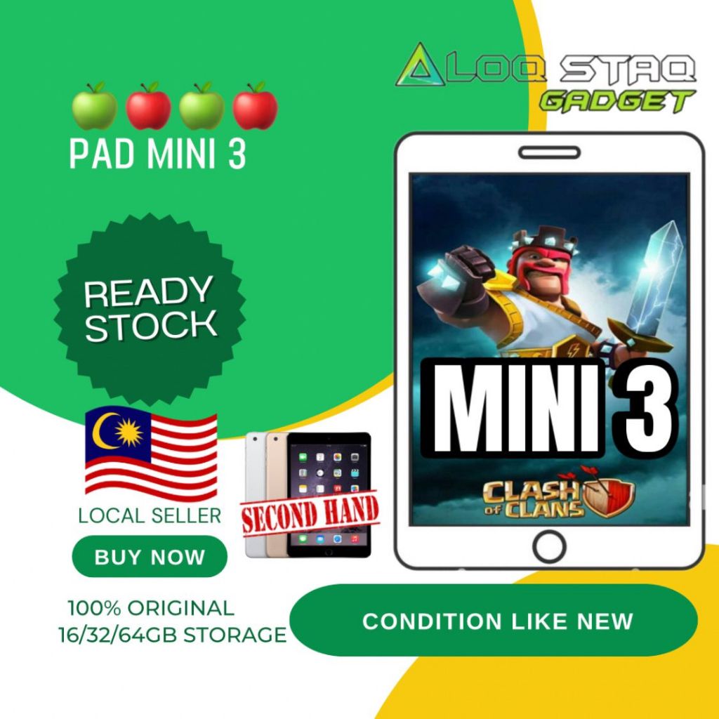 Tablet, Tab, Pad Mini 3 7.9