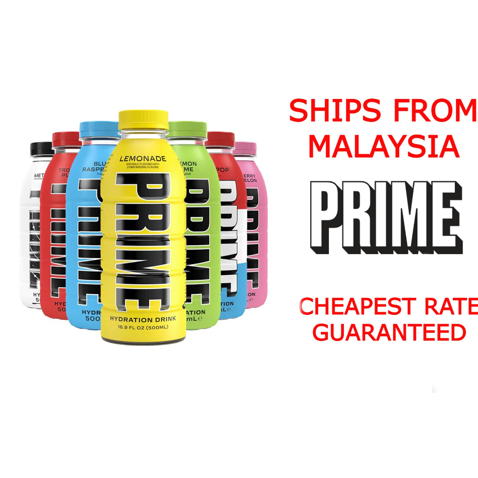 Cheapest Ready Stock Prime Hydration Drink Logan Paul Ksi Us