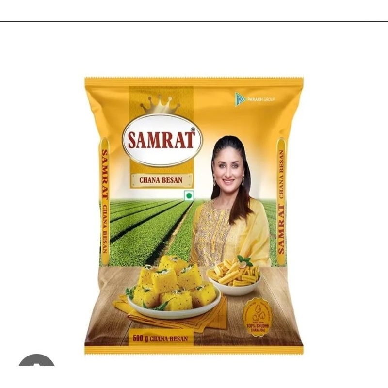 Samrat Chana Besan Flour 500gm | Shopee Malaysia