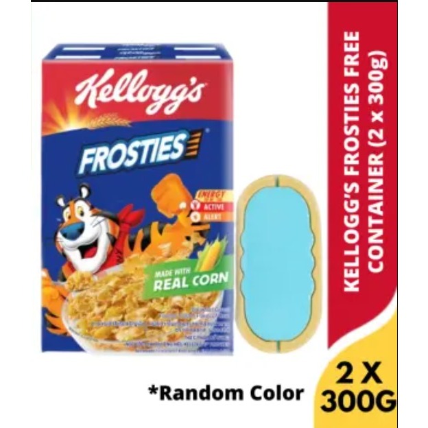 Kellogg's Frosties 300g x 2 (Free Container 3 random colour) / Kellogg ...