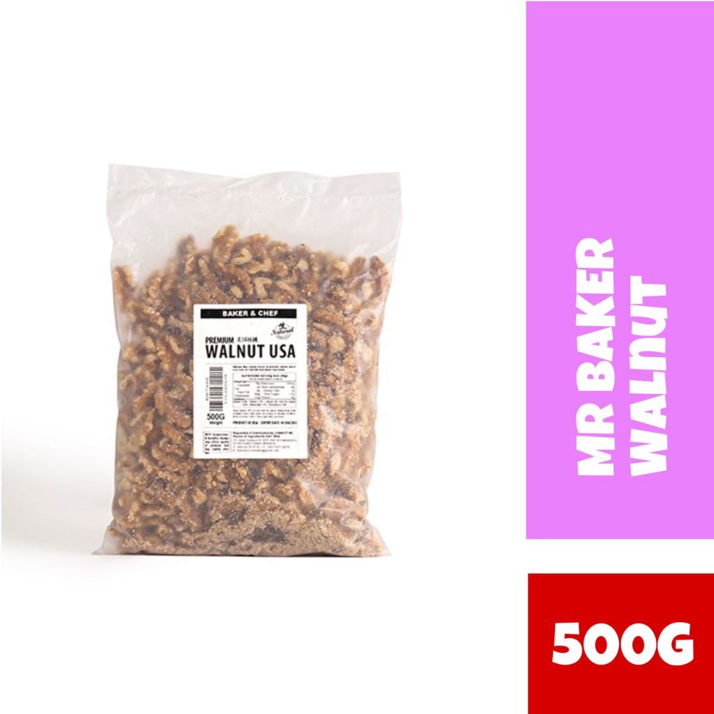 Walnut / Kacang walnut mentah Walnut / 核桃 100g 500g 1Kg / Mr Baker ...