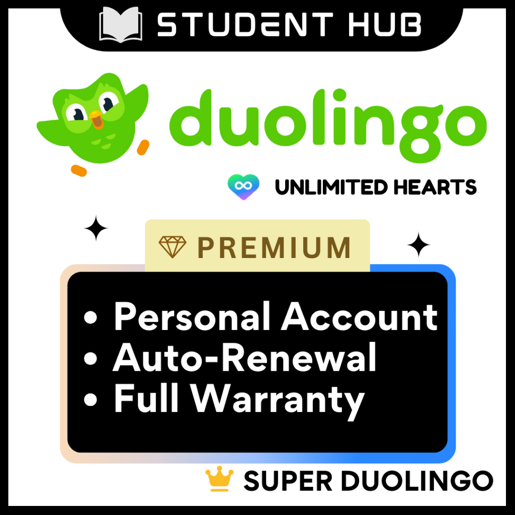 Duolingo Plus PREMIUM | IOS | Android | PC | MacOS | IPadOS 🔥 Upgrade ...