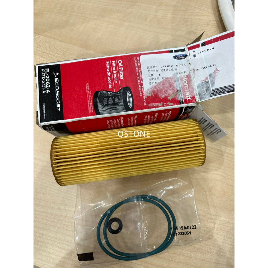 FORD RANGER RAPTOR 3.0 PETROL 2023 -ORIGINAL OIL FILTER WITH O-RING ...