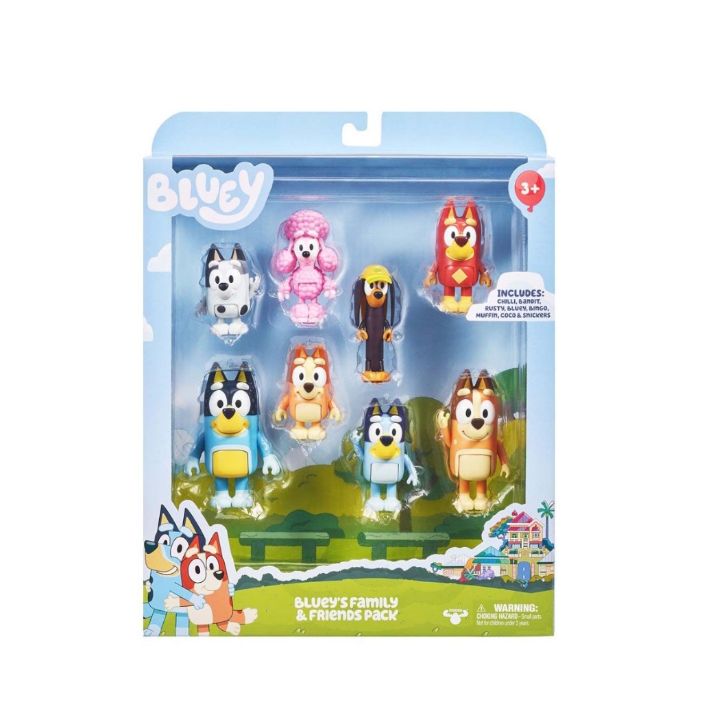 Bluey Season 3 - 8 Figure Multipack | Shopee Malaysia