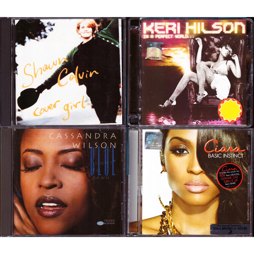 USED ORIGINAL CD SHAWN COLVIN COVER GIRL, KERI HILSON IN A PERFECT