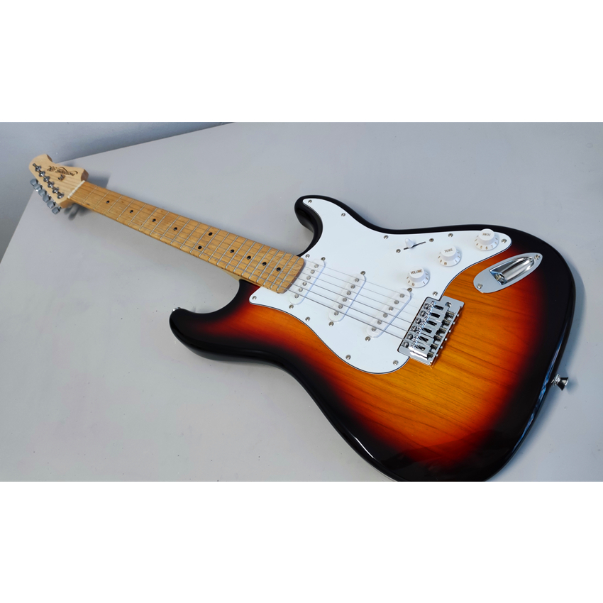 PhotoGenic Electric Guitar Stratocaster ST Guitar Maple Fretboard