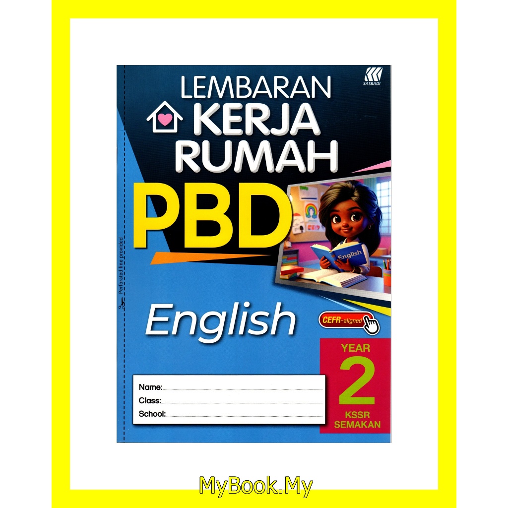 *BARU* MyB Buku Latihan : English Tahun 2 - Lembaran Kerja Rumah PBD ...